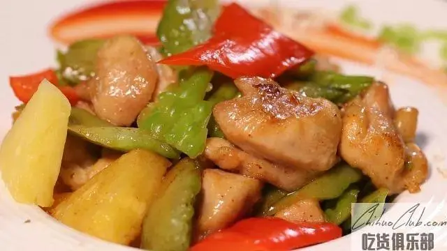 pineapple bitter gourd chicken