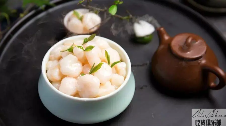hand peeled longjing shrimps